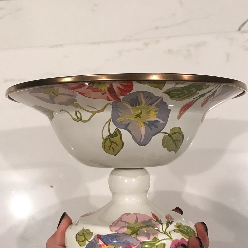 💯 Mackenzie Childs Campote dish medium size - Picture 5 of 5